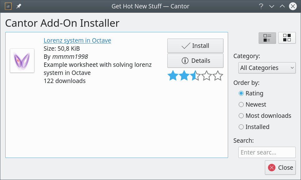 Download new content