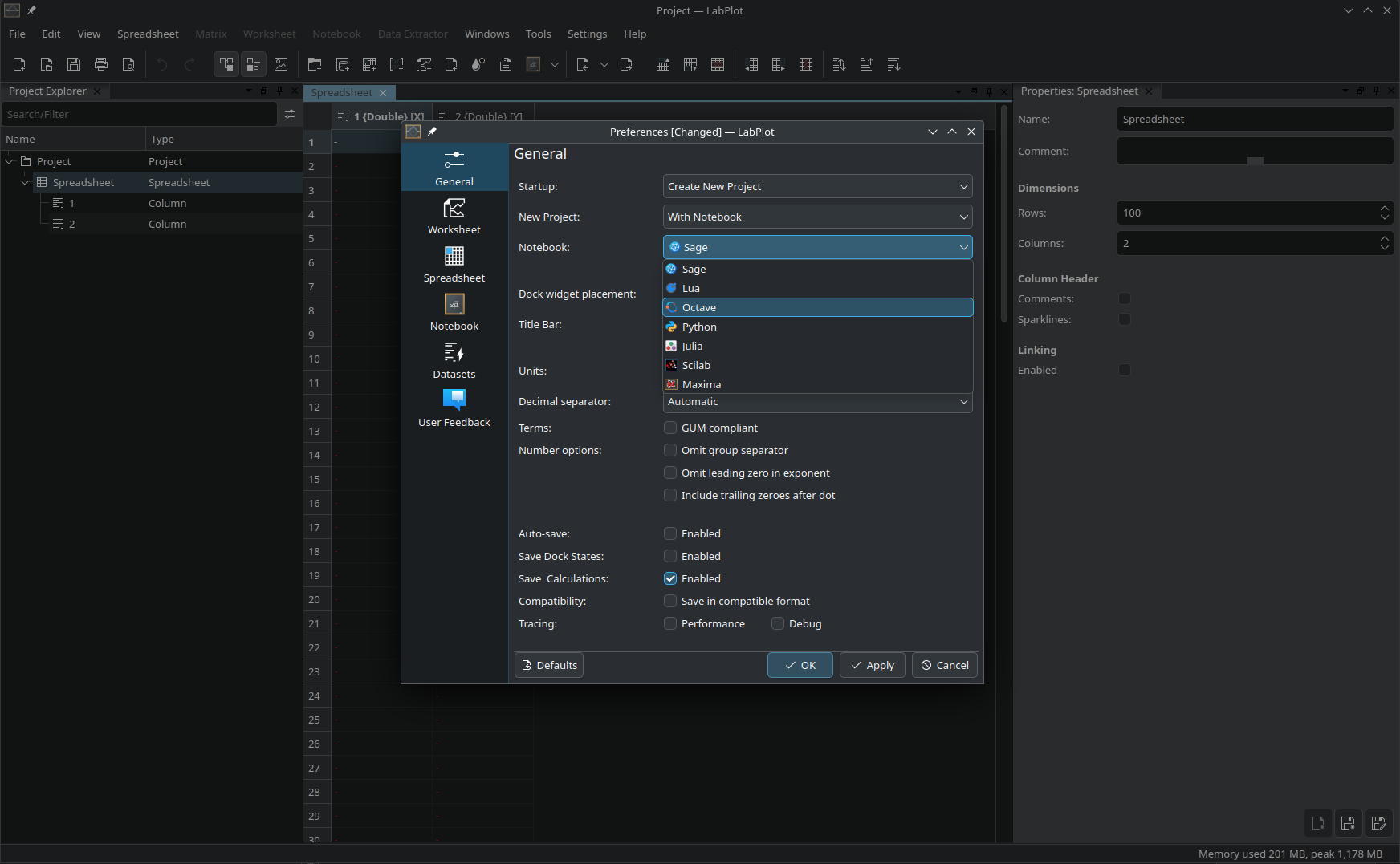 Default CAS Engine on Startup