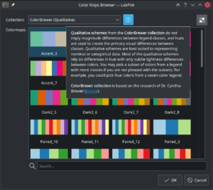 Color maps browser