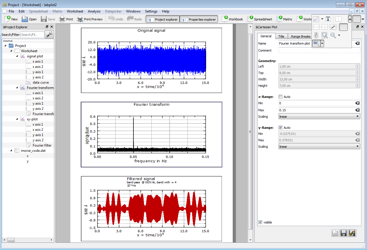 LabPlot on Windows